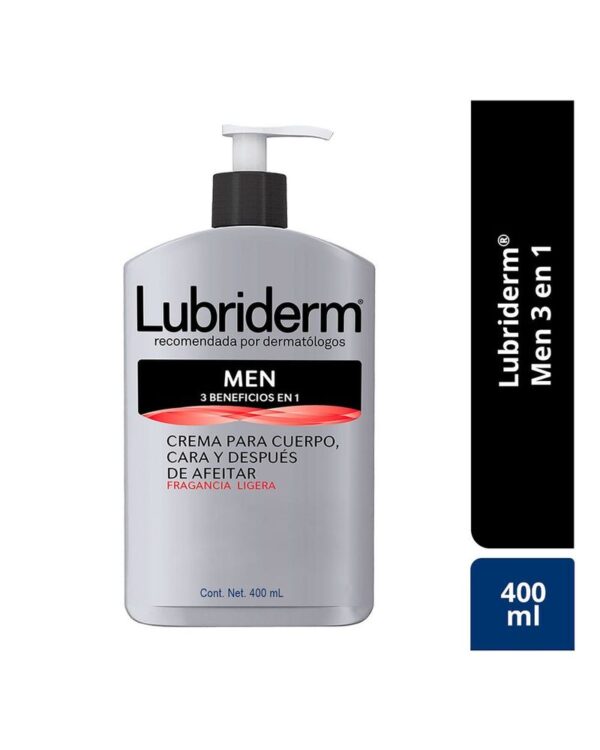 Crema Corporal LUBRIDERM For Men X 400 ML