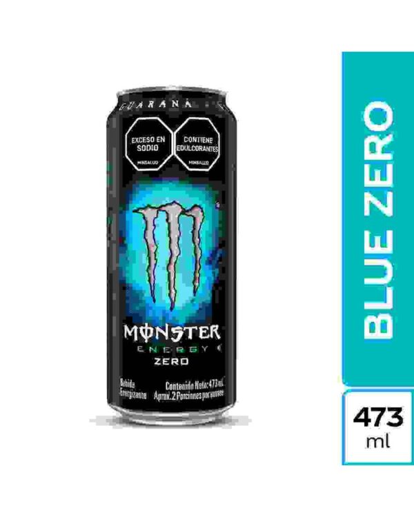 Bebida Energizante Monster Blue Zero 473 Ml