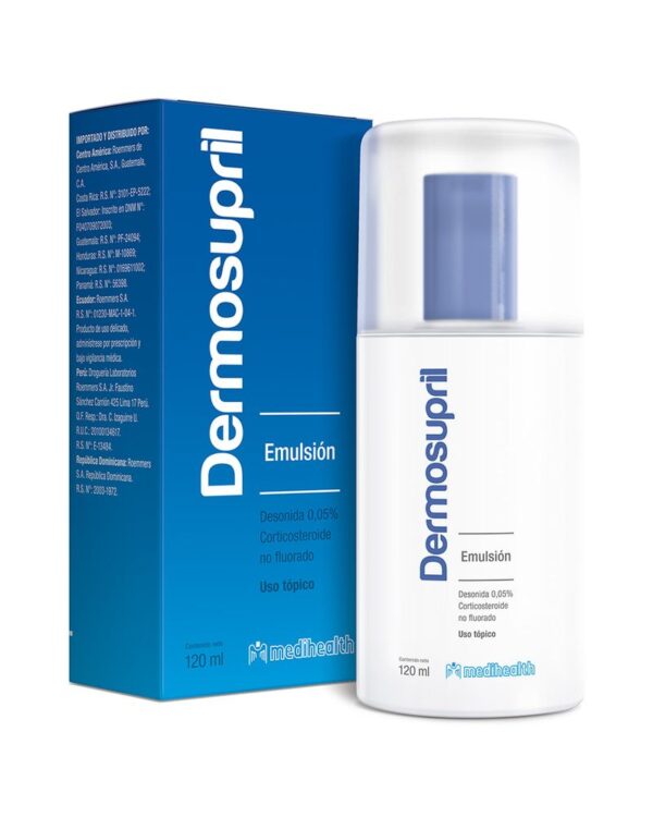 DERMOSUPRIL 0.05% EMULSION X 120 MILILITROS