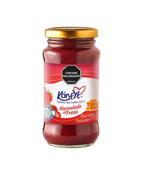 Mermelada Kónfyt Fresa Sin Azúcar 250 G