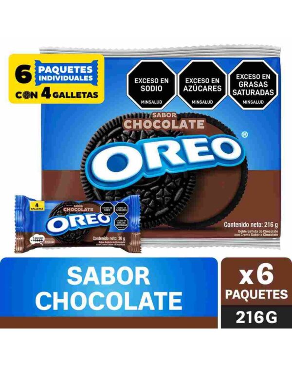 Galleta Oreo Chocolate 216 G