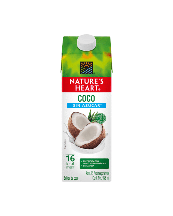 Bebidacoco Sin Azucar 946 Ml   Natures Heart