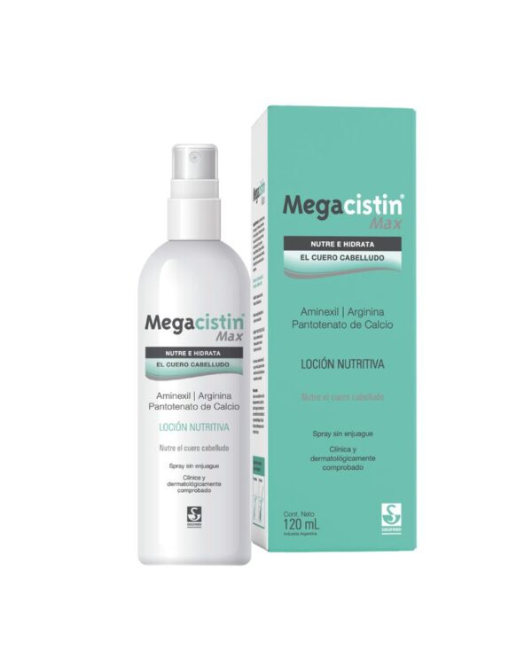 MEGACISTIN MAX LOCION FRASCO X 120 MILILITRO