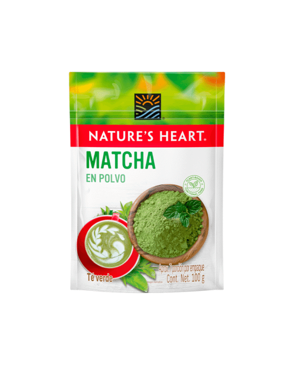 Té Nature's Heart Verde Matcha Polvo 100 G