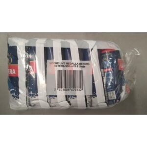 Leche Entera 900 Ml X6 Unds Medalla De Oro  Uht