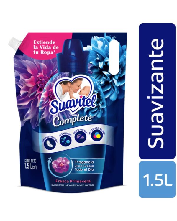 Suavizante Suavitel Complete Fresca Primavera 1500 Ml