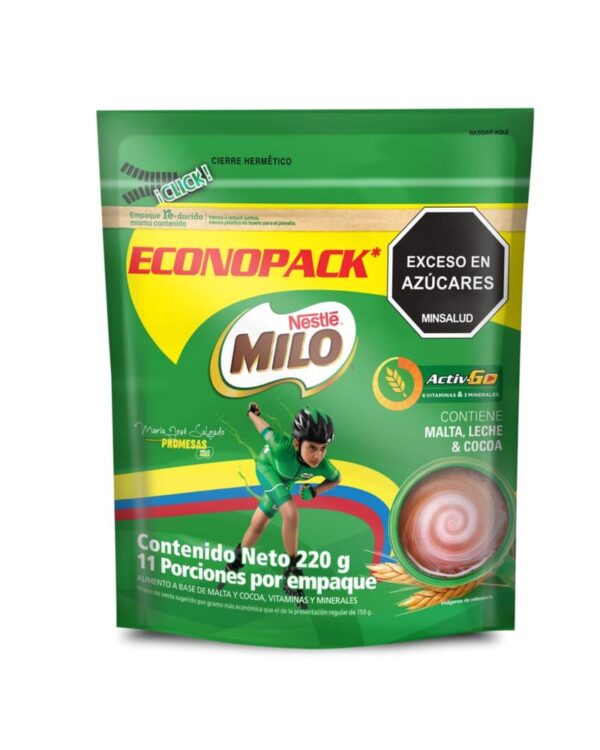 Bebida En Polvo MILO X 220g