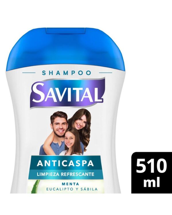 Shampoo Savital Anticaspa 510 Ml