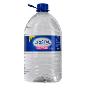 Agua Garrafa 5 Lt  Cristal