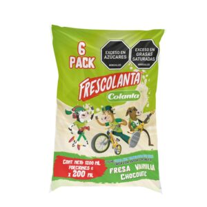 Leche Saborizada Surtido 200 Ml X6 Unds Colanta Uht