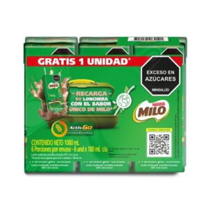 Leche Malteada En Cajita Paga 5 Lleva 6 X 180ml Cu  Milo