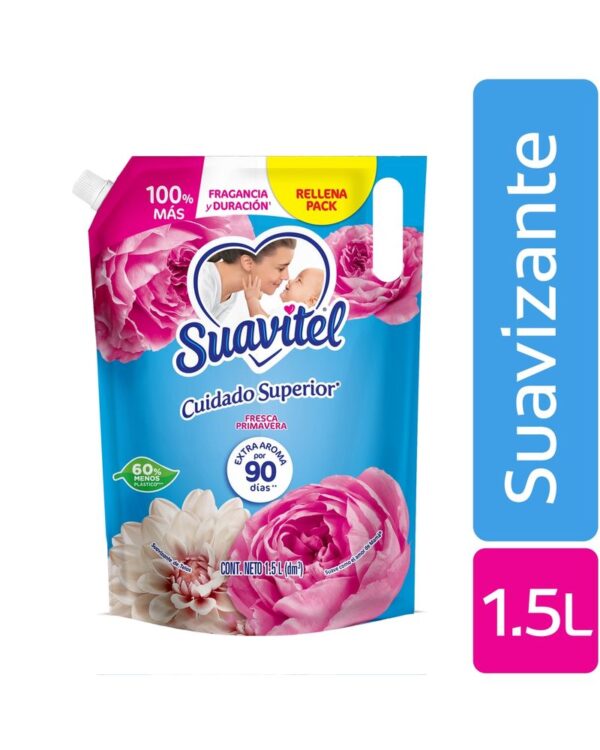 Suavizante Cuidado Superior Fresca Primavera 15l  Suavitel