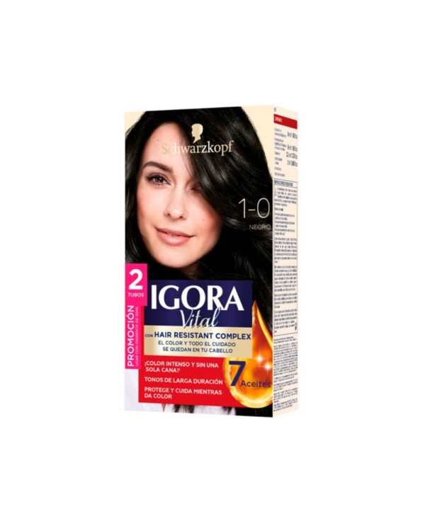 Tinte Igora Vital 1-0 Negro