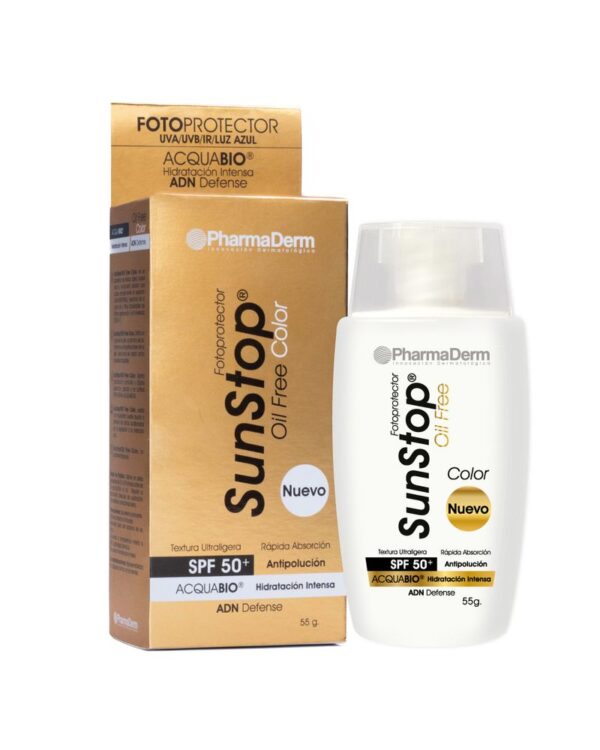 SUNSTOP OIL FREE COLOR SPF 50+ FRASCO X 55 G
