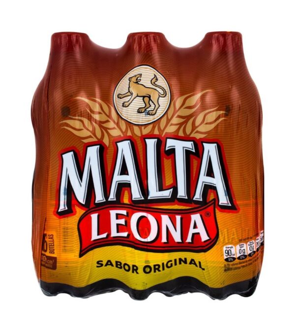 Bebida Malta Leona 400 Ml X6 Unds