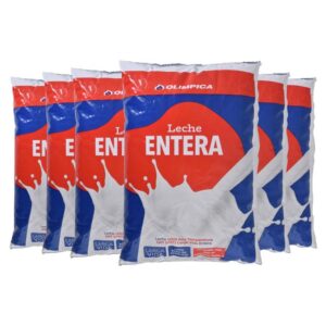 Leche Entera 800 Ml X6 Unds Olimpica  Uht