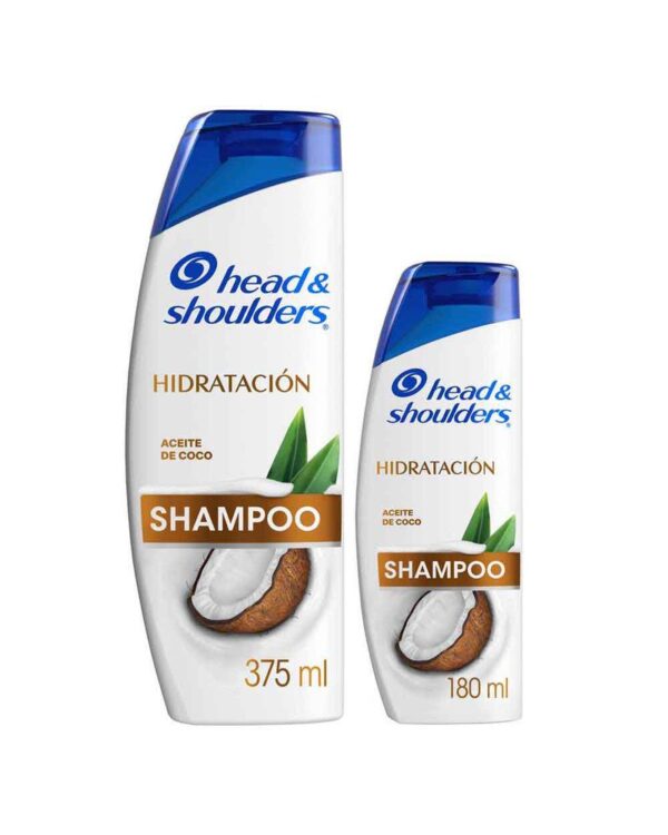Shampoo Head & Shoulders Coco Hidrat 375 Ml + Shampoo 180 Ml