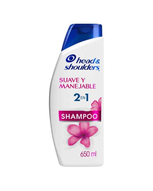 Shampoo Head & Shoulders Suave Y Manejable 650 Ml