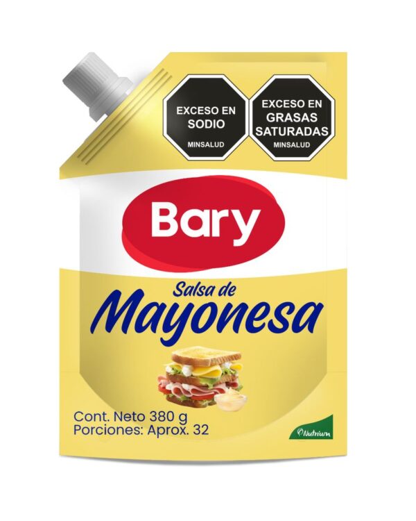 MAYONESA BARY D/PACK 380G