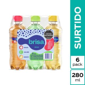 Agua Sabori 6pk 3mz2mar1ll 280ml Brisa