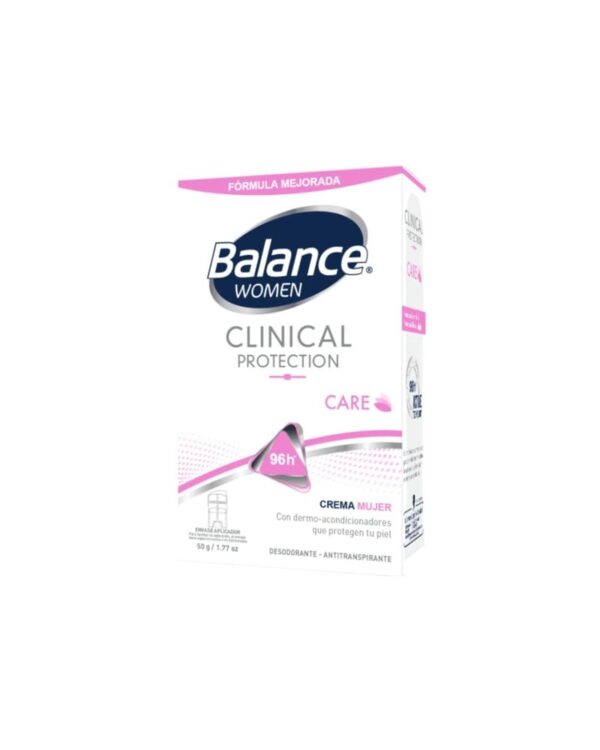 Desodorante Balance Crema Clinical Care Mujer 50 Gr