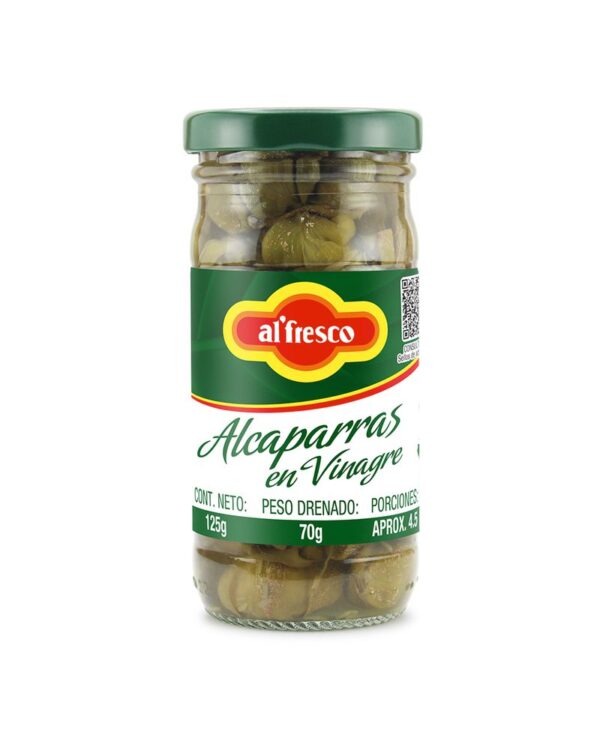 Alcaparra Al'fresco En Vinagre 125 G