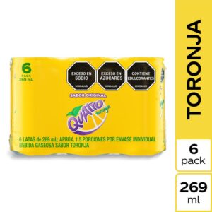 Gaseosa Lata 269ml X6  Quatro