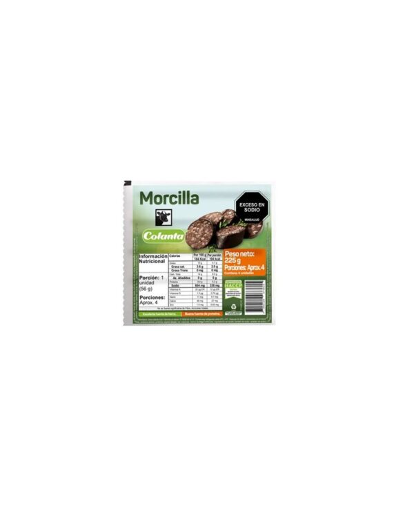 MORCILLA COLANTA 225G