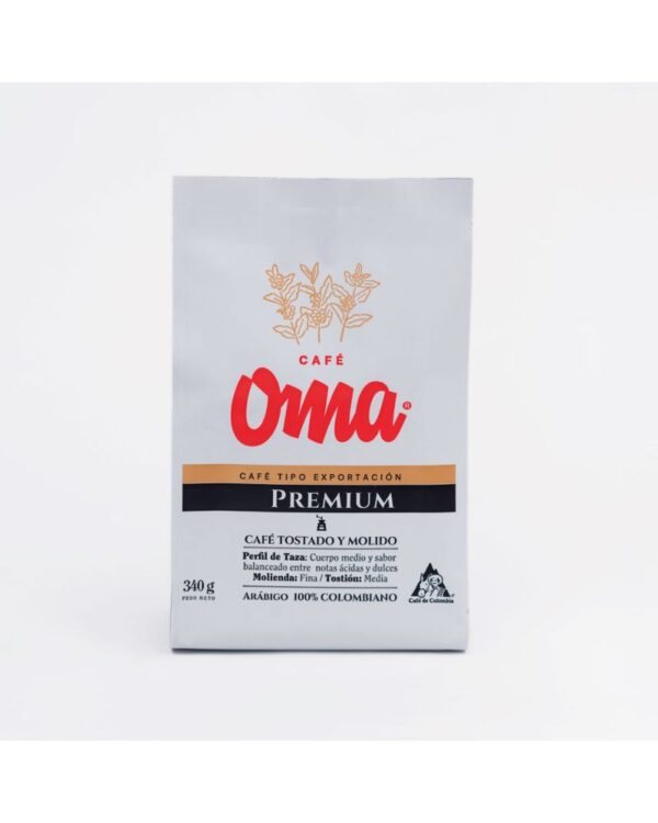 CAFE OMA T/EXPORTACION TOS Y MOL 340g
