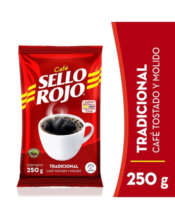 CAFE SELLO ROJO 250 G -COSTA