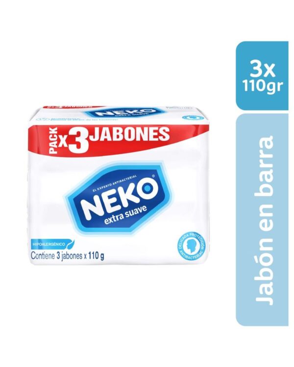JAB NEKO ANTIBACTERIAL EXTRA SUAVE 110G