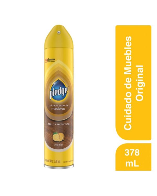 LIMP PLEDGE MADERA ACEIT ORIGINAL 378ML