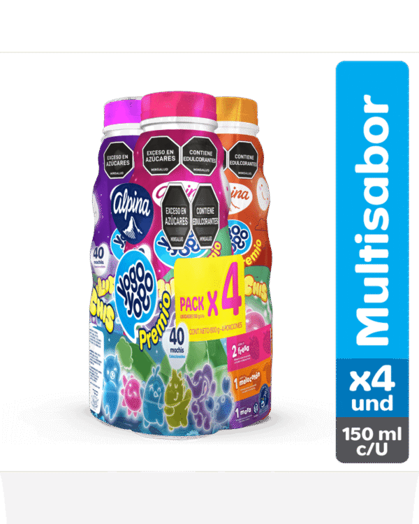 Yogo Yogo Alpina Premium 150 G X4 Unds