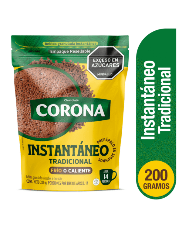 CHOCOLATE CORONA INSTANTANIO TRADICIONAL 200G