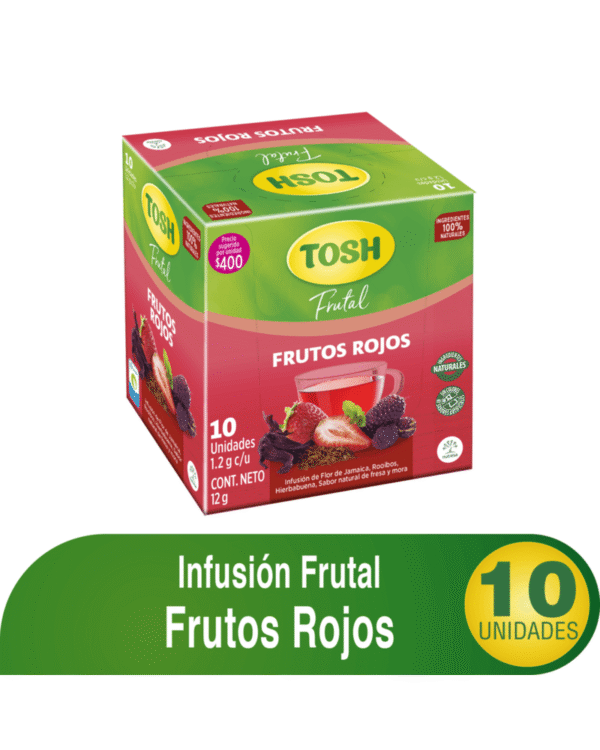 INFUSION TOSH FRUTOS ROJOS 12g