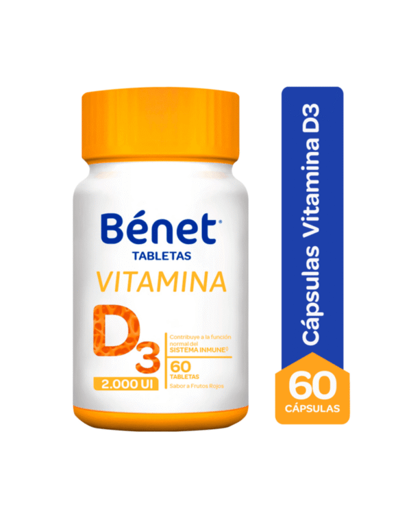 BENET VITAMINA D3 2000 UI FCO X60 TAB