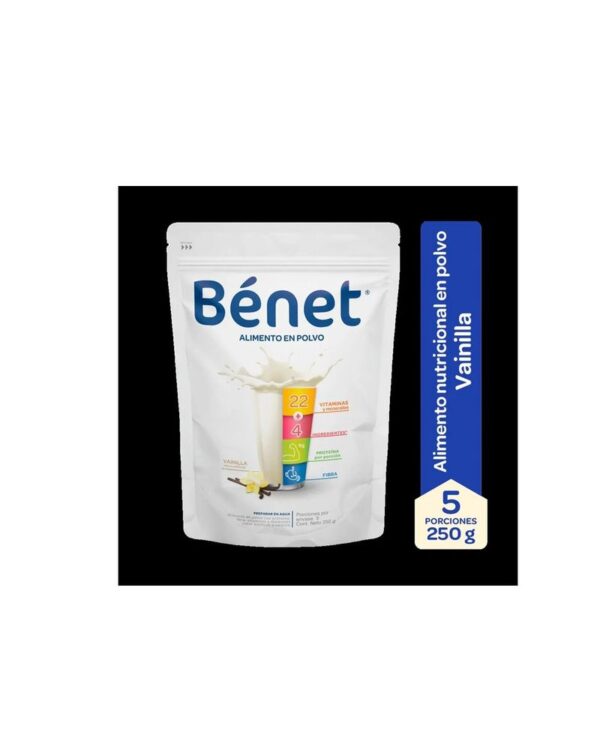 Alimento En Polvo Vainilla Doypack X250 G  Benet