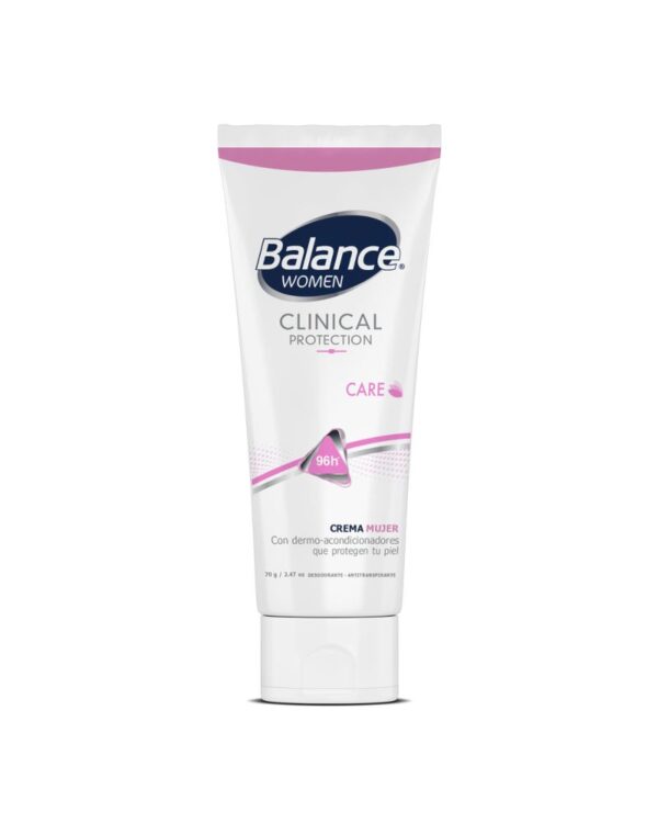 Desodorante Balance Crema Clinical Care Mujer 70gr