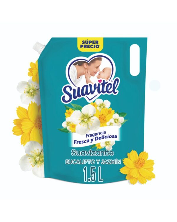 Suavizante Suavitel Eucalipto Y Jazmín 1,5 Lt