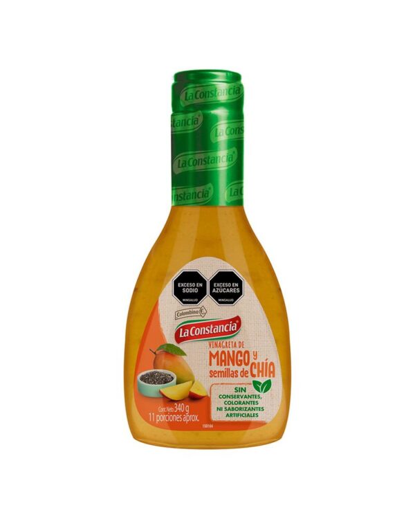 VINAGRETA LA CONST MANGO Y CHÍA 340G