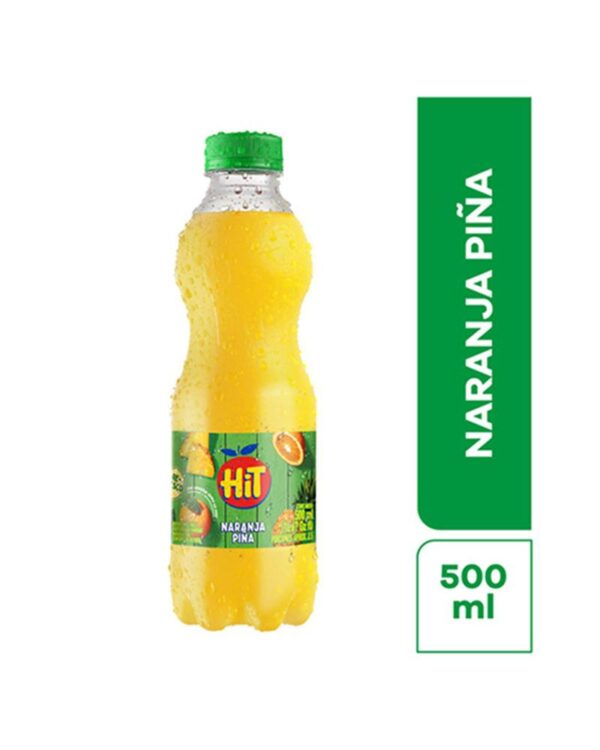 REFRESCO HIT NARANJA PIÑA PET 500ML