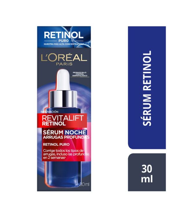 Crema Facial L'Oréal Revitalift Retinol Serum 30 Ml
