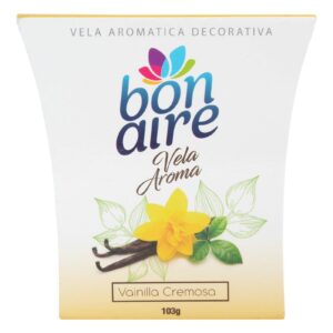 Vela Ambtador Vainil Crem 103g Bonaire