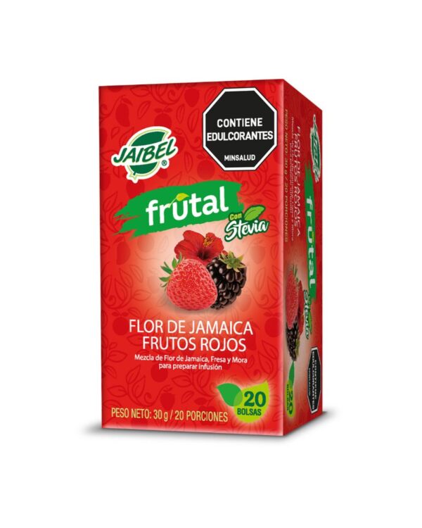 Té Jaibel Flor De Jamaica Y Frutos Rojos 30 G