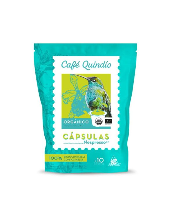 CAFE CAFE QUINDIO CAPSUL ORGANIC X10 55g