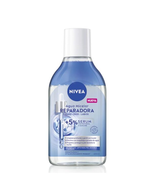 AGUA MICELAR NIVEA REPARADORA 400 ML