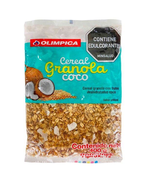 GRANOLA OLIMPICA COCO 400 G