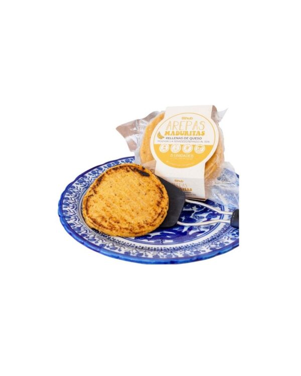 Arepa Madurita Con Queso Fithub X 5 Unds 500 G