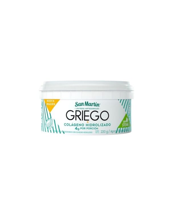 Yogurt San Martín Griego Colágeno 220 G