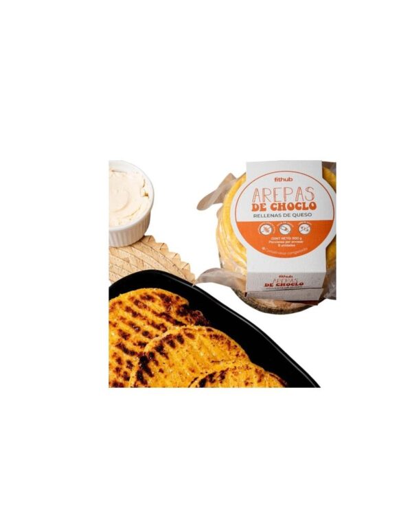 Arepa De Choclo Con Queso Fithub X 5 Unds 500 G